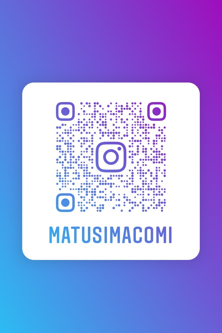 matusimacomi インスタQRコード